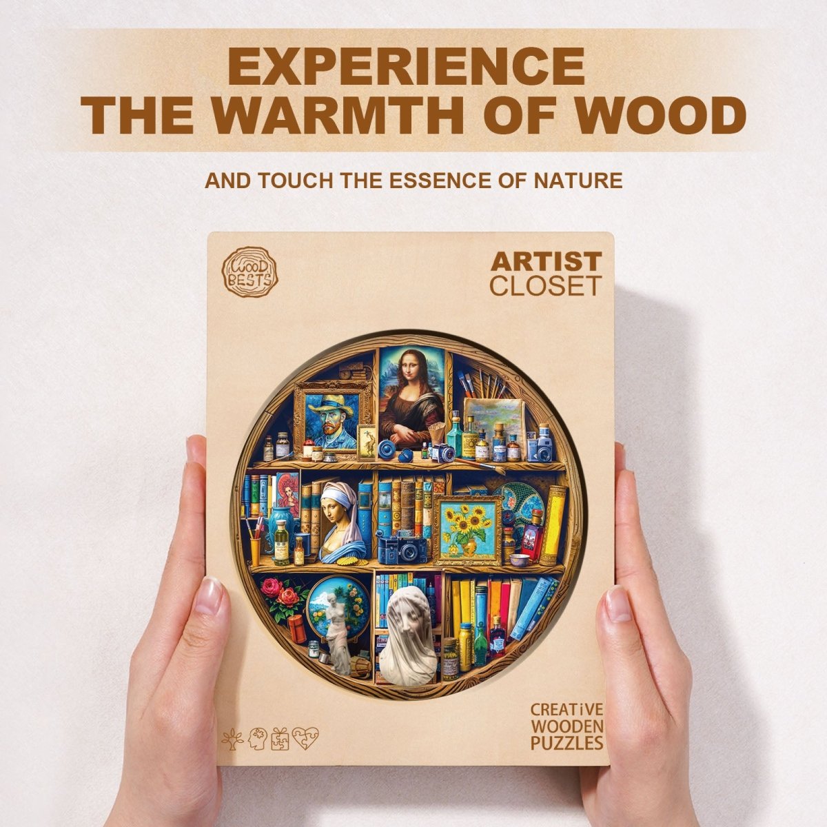 Artist Closet Wooden Jigsaw Puzzle - KAAYEE Puzzle