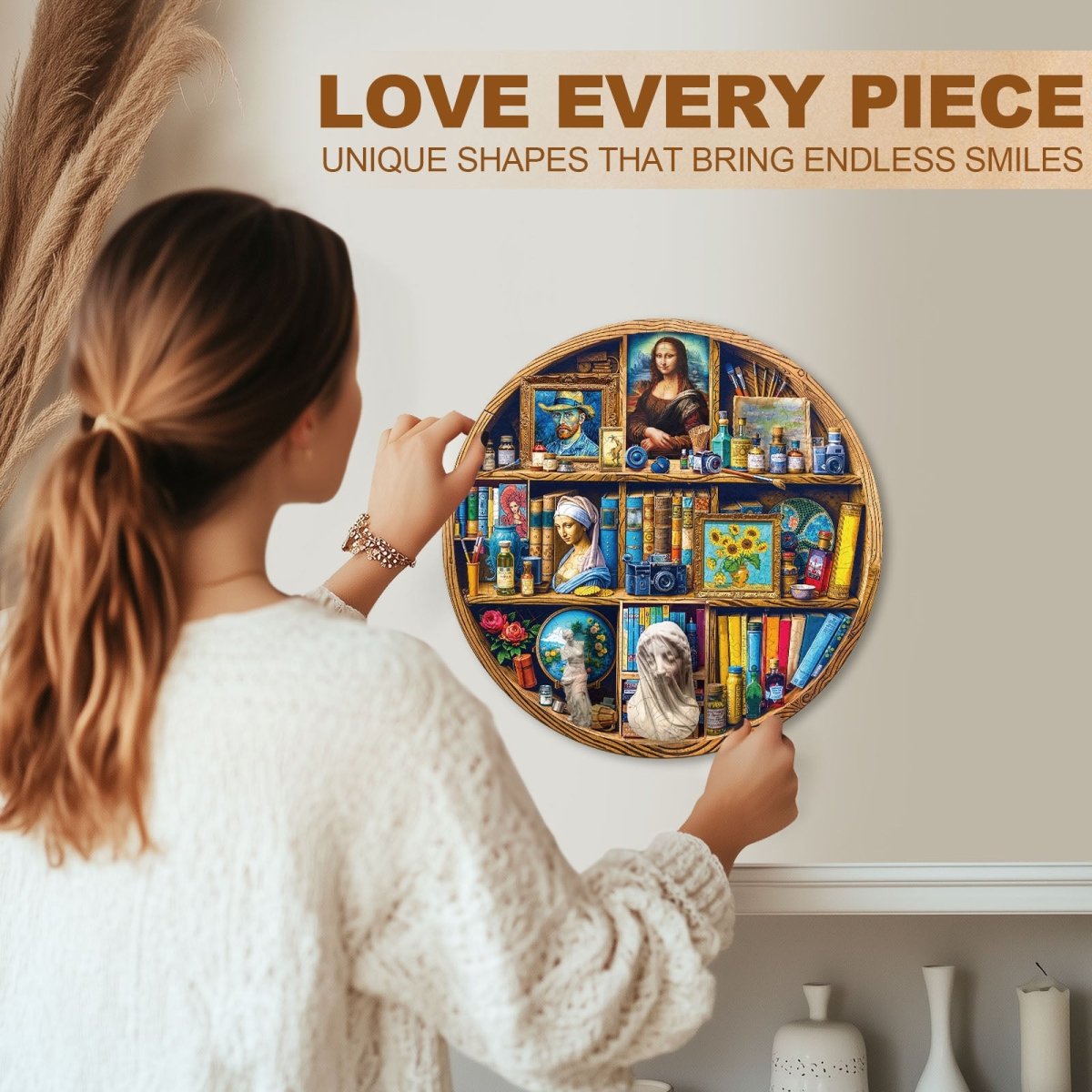 Artist Closet Wooden Jigsaw Puzzle - KAAYEE Puzzle