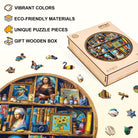 Artist Closet Wooden Jigsaw Puzzle - KAAYEE Puzzle
