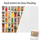 Artistic 1000 - Piece Cardboard Jigsaw Puzzle - A Symphony of Doors - KAAYEE Puzzle