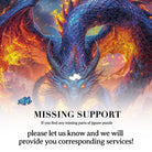 Artistic 1000 - Piece Cardboard Jigsaw Puzzle - Abyssfire Dragon - KAAYEE Puzzle