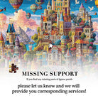 Artistic 1000 - Piece Cardboard Jigsaw Puzzle - Aetherwind City - KAAYEE Puzzle