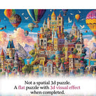 Artistic 1000 - Piece Cardboard Jigsaw Puzzle - Aetherwind City - KAAYEE Puzzle