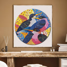 Artistic 1000 - Piece Cardboard Jigsaw Puzzle - Birdsong in Bloom - KAAYEE Puzzle