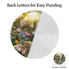 Artistic 1000 - Piece Cardboard Jigsaw Puzzle - Butterflies and Waterfalls - KAAYEE Puzzle