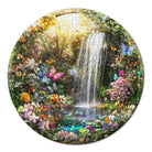 Artistic 1000 - Piece Cardboard Jigsaw Puzzle - Butterflies and Waterfalls - KAAYEE Puzzle