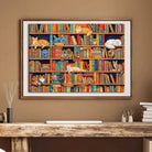 Artistic 1000 - Piece Cardboard Jigsaw Puzzle - Cat on Shelf - KAAYEE Puzzle