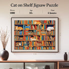 Artistic 1000 - Piece Cardboard Jigsaw Puzzle - Cat on Shelf - KAAYEE Puzzle