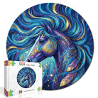 Artistic 1000 - Piece Cardboard Jigsaw Puzzle - Celestial Violet Steed - KAAYEE Puzzle