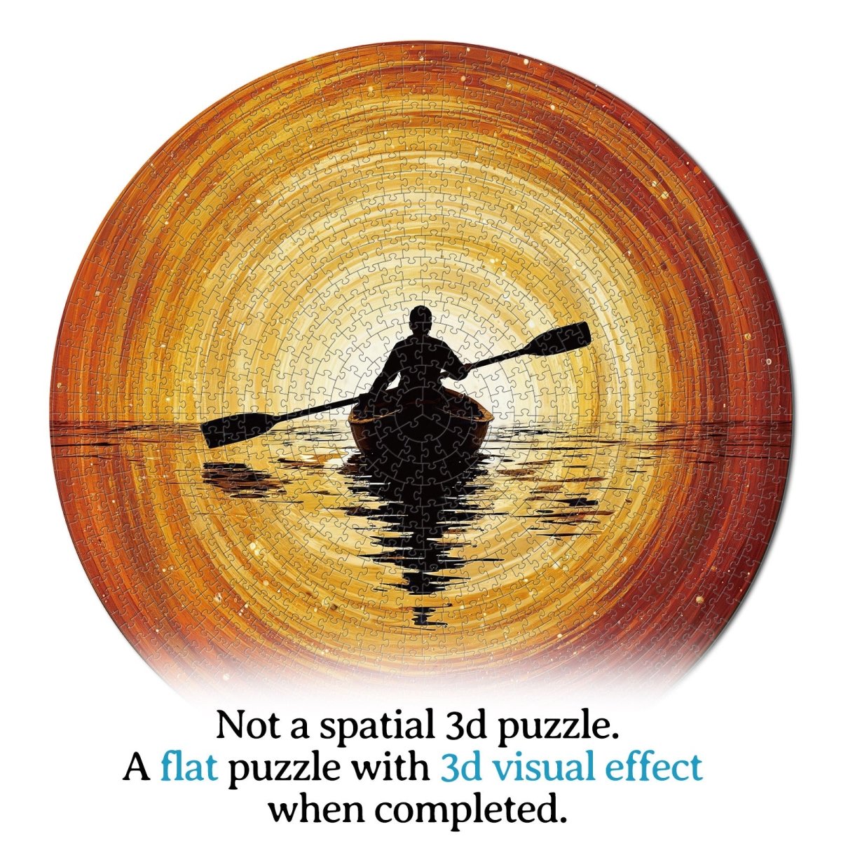 Artistic 1000 - Piece Cardboard Jigsaw Puzzle - Chasing the Light - KAAYEE Puzzle