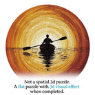Artistic 1000 - Piece Cardboard Jigsaw Puzzle - Chasing the Light - KAAYEE Puzzle