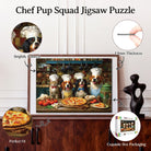 Artistic 1000 - Piece Cardboard Jigsaw Puzzle - Chef Pup Squad - KAAYEE Puzzle