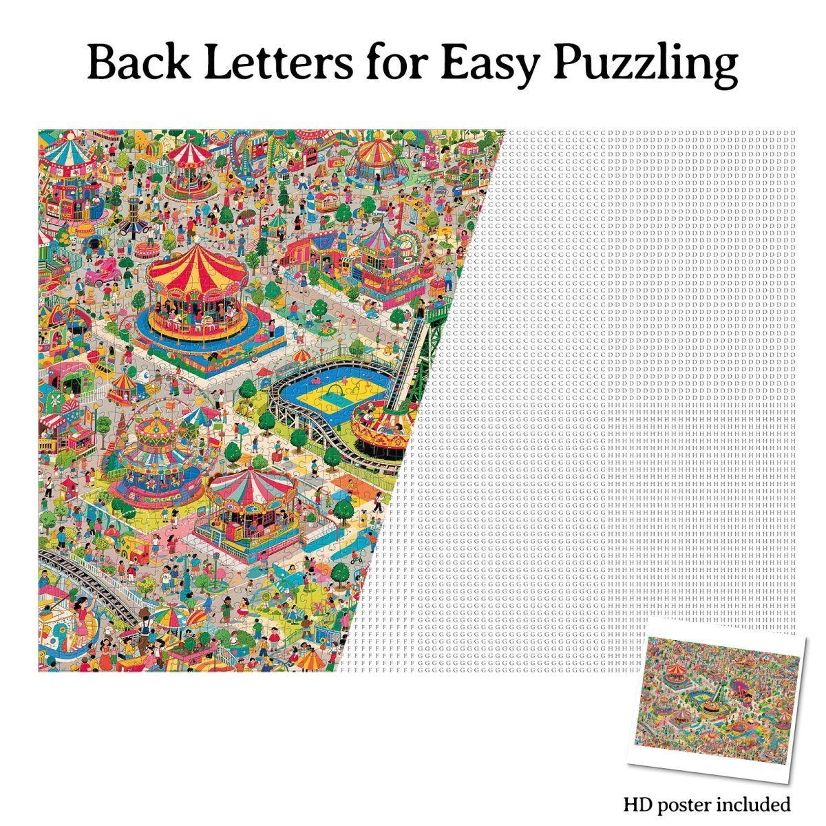 Artistic 1000 - Piece Cardboard Jigsaw Puzzle - Color Carnival - KAAYEE Puzzle