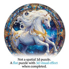 Artistic 1000 - Piece Cardboard Jigsaw Puzzle - Cosmic Horse - KAAYEE Puzzle