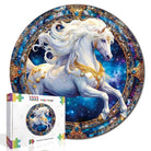Artistic 1000 - Piece Cardboard Jigsaw Puzzle - Cosmic Horse - KAAYEE Puzzle