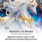 Artistic 1000 - Piece Cardboard Jigsaw Puzzle - Cosmic Horse - KAAYEE Puzzle