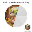 Artistic 1000 - Piece Cardboard Jigsaw Puzzle - Cute Critter Farm - KAAYEE Puzzle