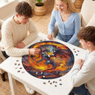 Artistic 1000 - Piece Cardboard Jigsaw Puzzle - Dragonfire Halo - KAAYEE Puzzle