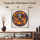 Artistic 1000 - Piece Cardboard Jigsaw Puzzle - Dragonfire Halo - KAAYEE Puzzle