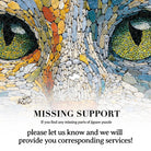 Artistic 1000 - Piece Cardboard Jigsaw Puzzle - Emerald Cat - KAAYEE Puzzle