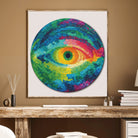 Artistic 1000 - Piece Cardboard Jigsaw Puzzle - Eye of Colors - KAAYEE Puzzle
