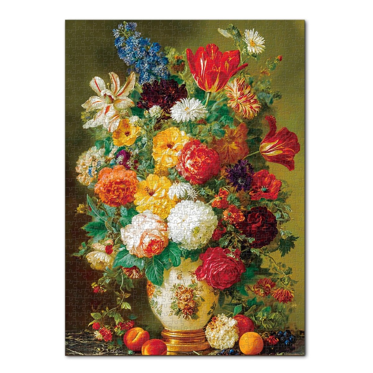 Artistic 1000 - Piece Cardboard Jigsaw Puzzle - Floral Art - KAAYEE Puzzle