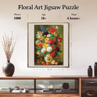 Artistic 1000 - Piece Cardboard Jigsaw Puzzle - Floral Art - KAAYEE Puzzle