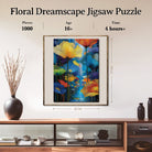 Artistic 1000 - Piece Cardboard Jigsaw Puzzle - Floral Dreamscape - KAAYEE Puzzle