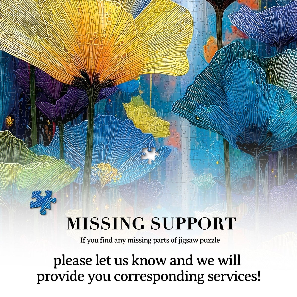 Artistic 1000 - Piece Cardboard Jigsaw Puzzle - Floral Dreamscape - KAAYEE Puzzle