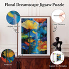 Artistic 1000 - Piece Cardboard Jigsaw Puzzle - Floral Dreamscape - KAAYEE Puzzle
