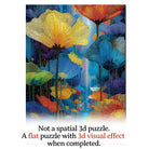 Artistic 1000 - Piece Cardboard Jigsaw Puzzle - Floral Dreamscape - KAAYEE Puzzle
