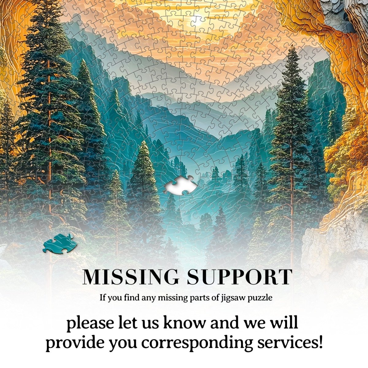 Artistic 1000 - Piece Cardboard Jigsaw Puzzle - Forest - KAAYEE Puzzle