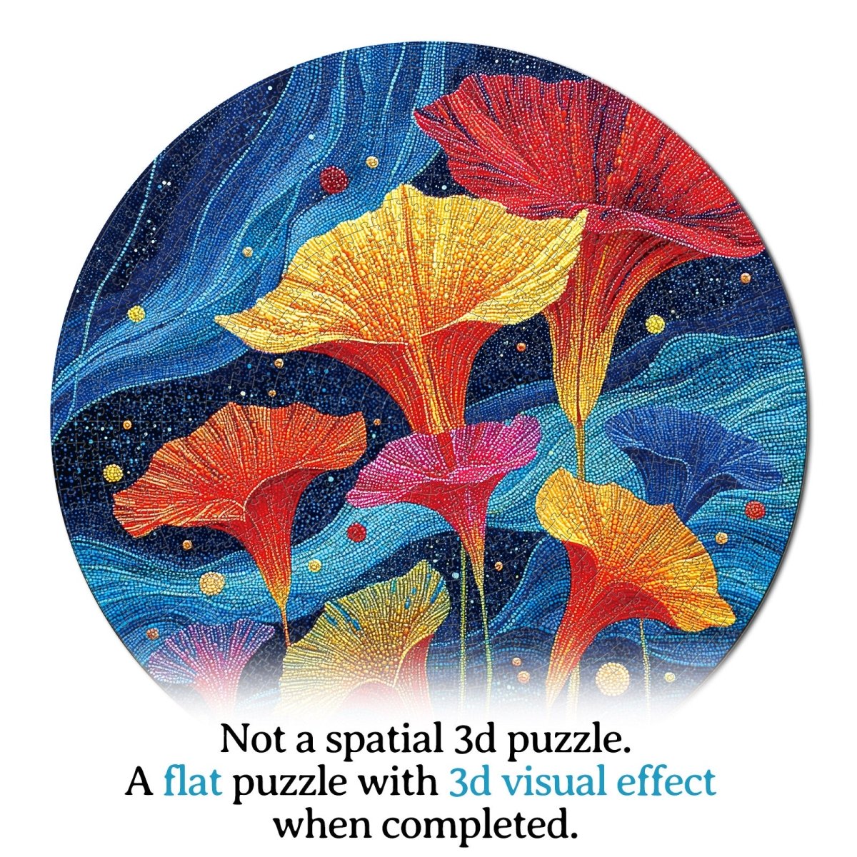 Artistic 1000 - Piece Cardboard Jigsaw Puzzle - Fragrance of the Dream Night - KAAYEE Puzzle