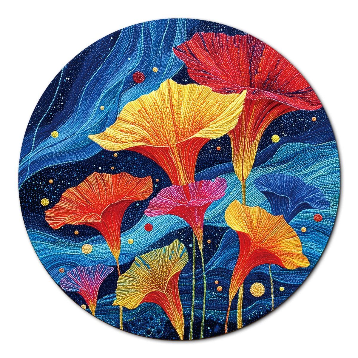 Artistic 1000 - Piece Cardboard Jigsaw Puzzle - Fragrance of the Dream Night - KAAYEE Puzzle