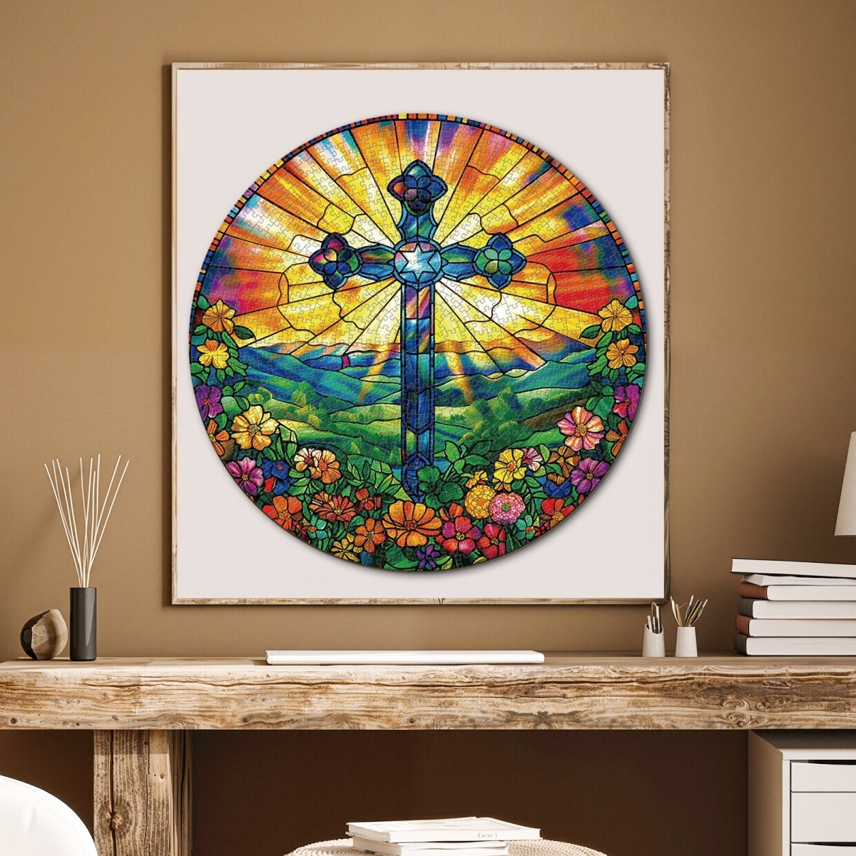 Artistic 1000 - Piece Cardboard Jigsaw Puzzle - Garden of Grace - KAAYEE Puzzle