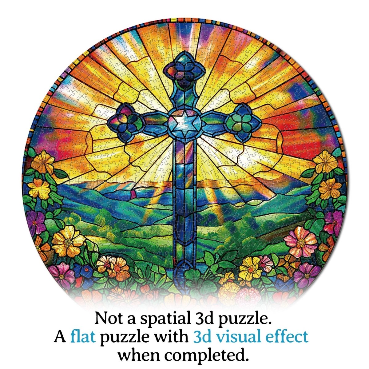 Artistic 1000 - Piece Cardboard Jigsaw Puzzle - Garden of Grace - KAAYEE Puzzle