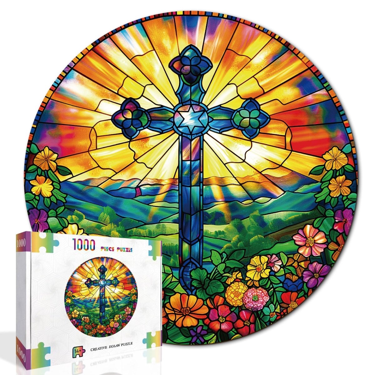 Artistic 1000 - Piece Cardboard Jigsaw Puzzle - Garden of Grace - KAAYEE Puzzle