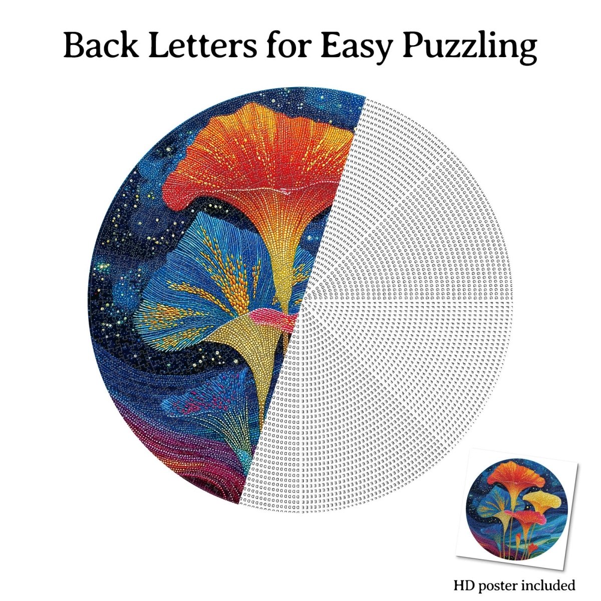 Artistic 1000 - Piece Cardboard Jigsaw Puzzle - Garden of Luminous Bloom - KAAYEE Puzzle