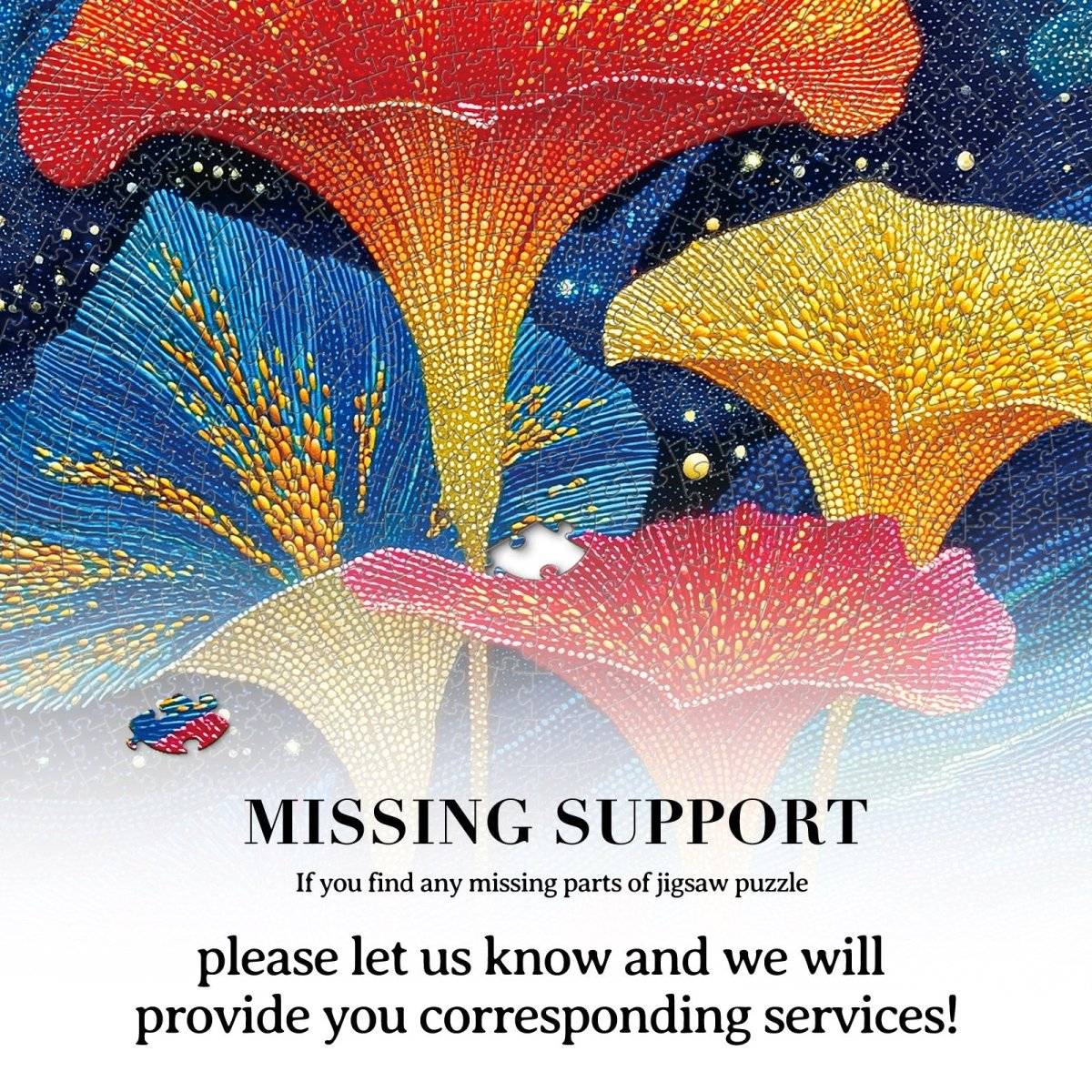 Artistic 1000 - Piece Cardboard Jigsaw Puzzle - Garden of Luminous Bloom - KAAYEE Puzzle