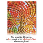 Artistic 1000 - Piece Cardboard Jigsaw Puzzle - Geometric Tree - KAAYEE Puzzle