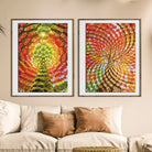 Artistic 1000 - Piece Cardboard Jigsaw Puzzle - Geometric Tree - KAAYEE Puzzle