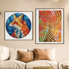 Artistic 1000 - Piece Cardboard Jigsaw Puzzle - Geometric Tree - KAAYEE Puzzle