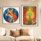 Artistic 1000 - Piece Cardboard Jigsaw Puzzle - Geometric Tree (rectangle) - KAAYEE Puzzle