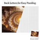 Artistic 1000 - Piece Cardboard Jigsaw Puzzle - Golden Gatewheel - KAAYEE Puzzle