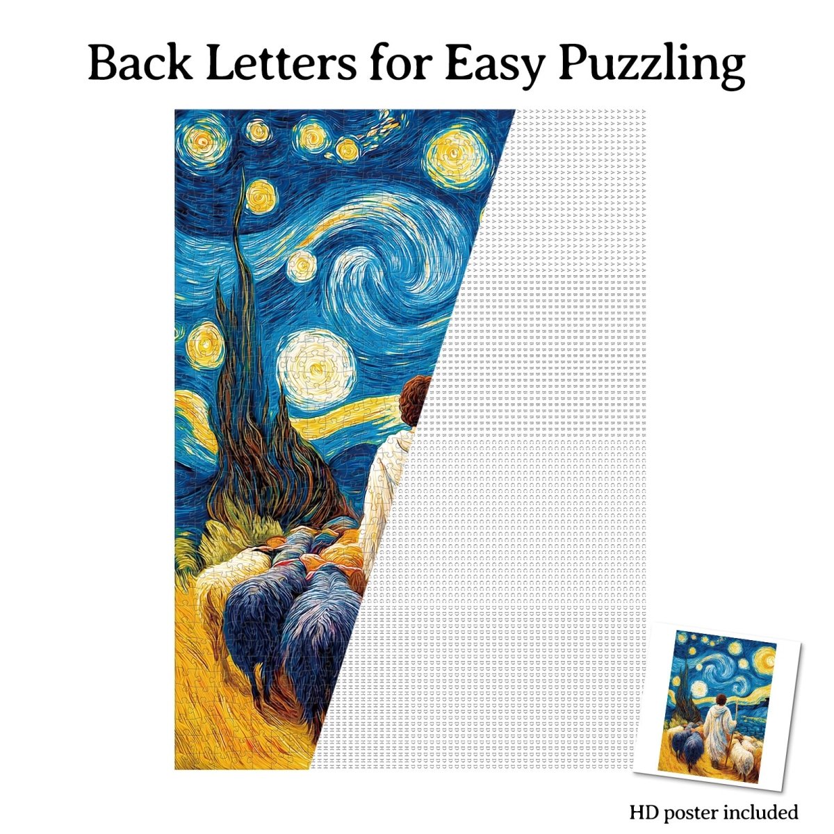 Artistic 1000 - Piece Cardboard Jigsaw Puzzle - Jesus Christ - KAAYEE Puzzle