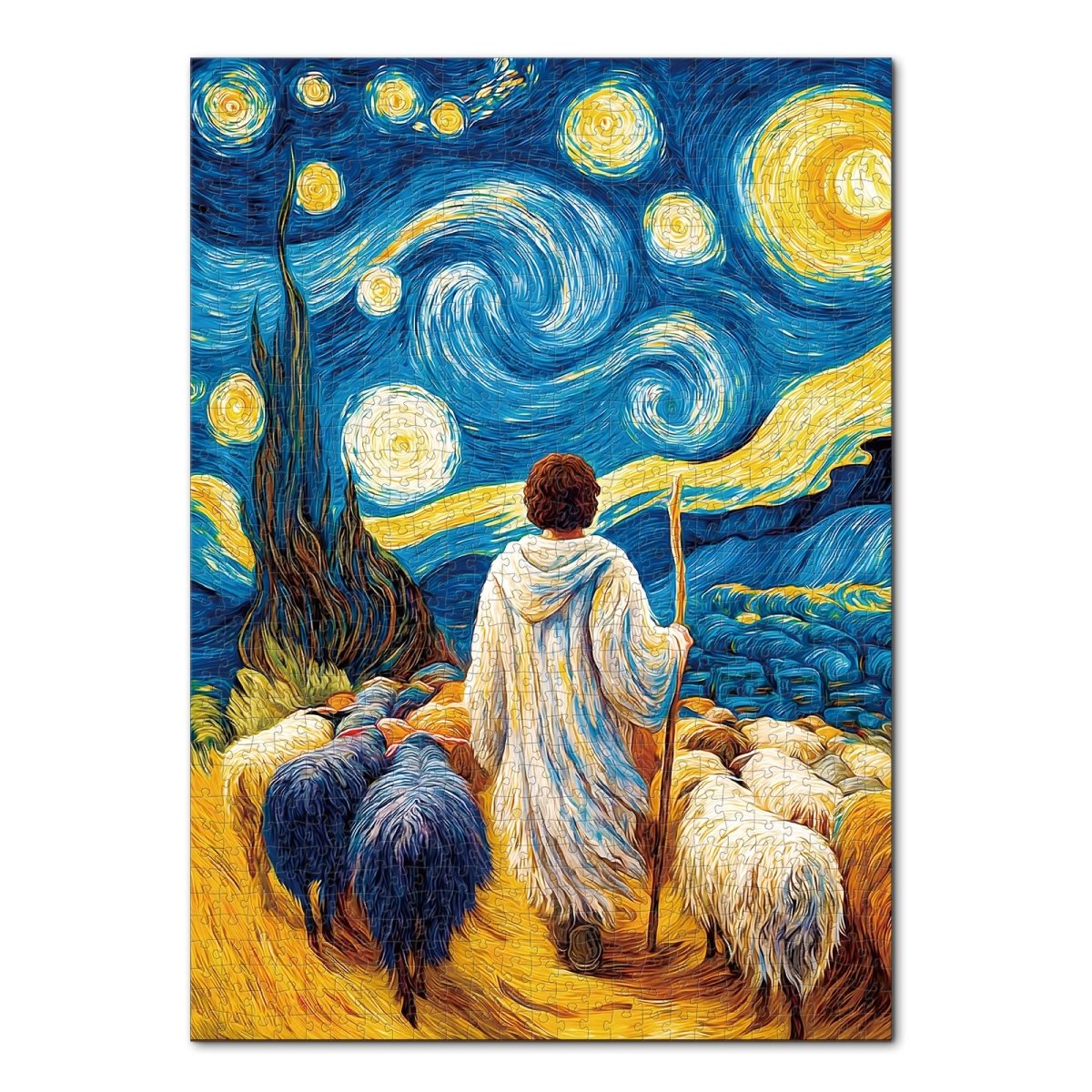 Artistic 1000 - Piece Cardboard Jigsaw Puzzle - Jesus Christ - KAAYEE Puzzle