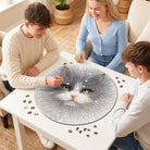 Artistic 1000 - Piece Cardboard Jigsaw Puzzle - Line Cat - KAAYEE Puzzle