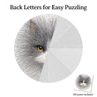 Artistic 1000 - Piece Cardboard Jigsaw Puzzle - Line Cat - KAAYEE Puzzle