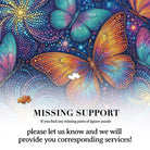 Artistic 1000 - Piece Cardboard Jigsaw Puzzle - Luminous Butterfly Realm - KAAYEE Puzzle