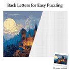Artistic 1000 - Piece Cardboard Jigsaw Puzzle - Moonlit Castle - KAAYEE Puzzle